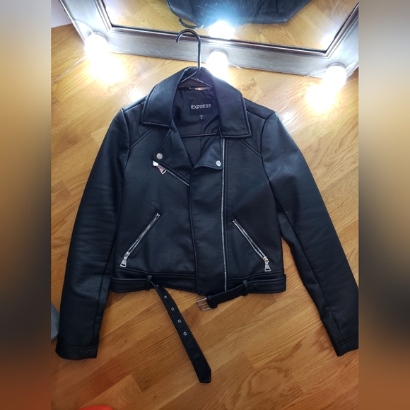 Faux Leather Express Jacket - Picture 5 of 6